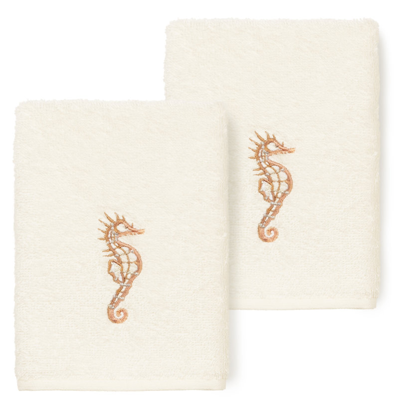Sofia Turkish Cotton Washcloth, Coral