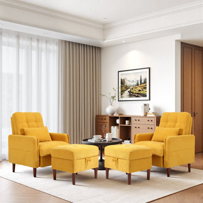 Chaise d'appoint rembourrée