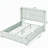 Solid Wood Platform Bed Frame with Headboard-1578650162