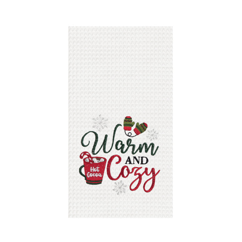 Serviette de cacao chaude et confortable