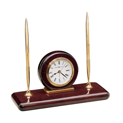 Alarm Clocks Traditional Analog Solid Wood Quartz movement / Crystal Tabletop Clock with Alarm