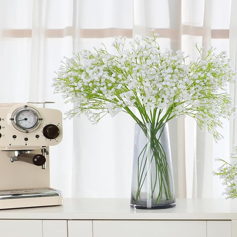 Arrangement floral Baby's Breath, White, H 23,63 po x l 3,9 po x P 3,9 po