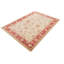 Rectangle 169 cm x 248 cm Floral Hand Woven Area Rug