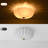 3-Light Opal Pleated Glass Semi-Flush Mount-931258420-931258422