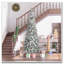 Arbre de Noël artificiel enneigé 9 pi