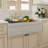 33" L X 20" W White Fireclay Double Bowl Workstation Farmhouse Kitchen Sink with Cutting Board And Dish-Drying Rack-98825111