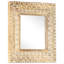 Miroir mural en bois de manguier massif sculpté à la main-229291667