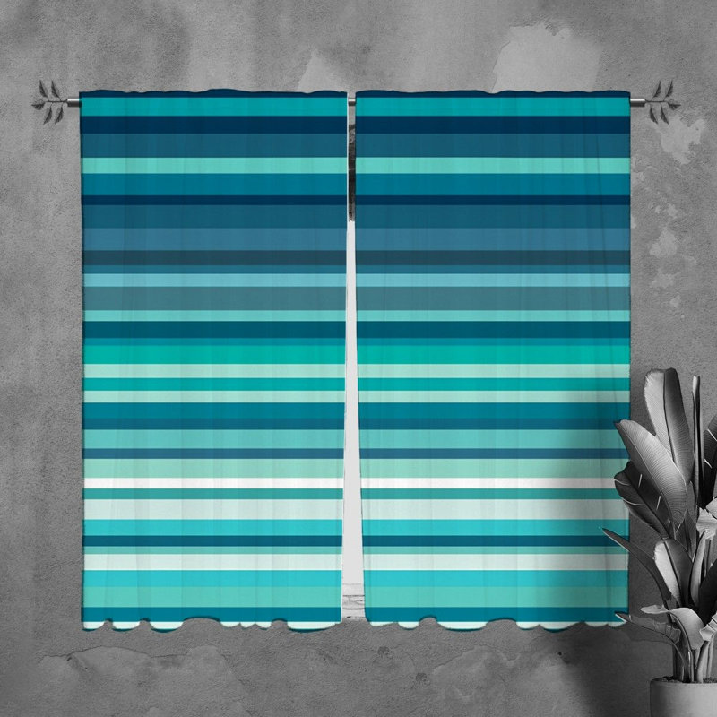 Paire de rideaux obscurcissant en polyester Kallo, L 20 po x L 61 po