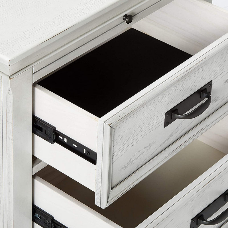 Clemen 28'' W Solid Wood Nightstand