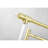Pot Filler Faucet With Extension - 360 Swivel And Foldable, Brushed Gold, Brass, Double Handles For Seamless Water Release, Corrosion Surface Treatment Rotatable Foldable Design, Efficient-1652149355