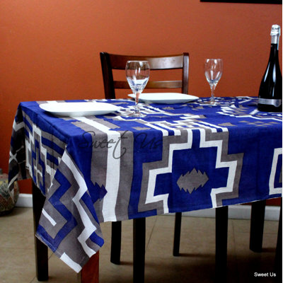 Abedraouf Floral 100% Cotton Thanksgiving Tablecloth