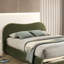 Très grand lit contemporain de style oriental avec velours olive, tête de lit incurvée, espace de rangement, structure et fonction en bois d'ingénierie, configuration de chambre à coucher transitionnelle-1341650776-1341650777