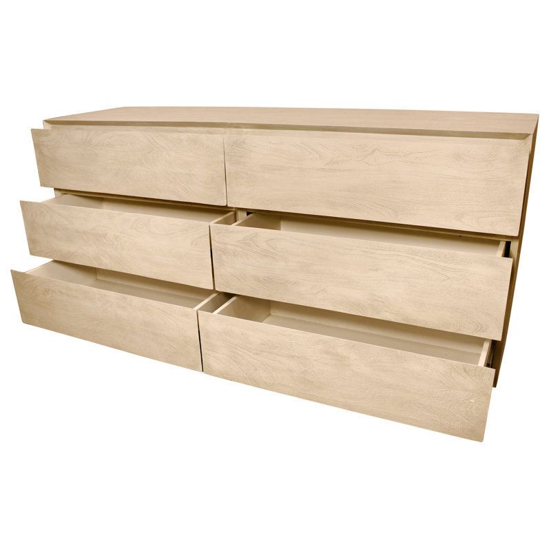 Commode 6 tiroirs Arloene