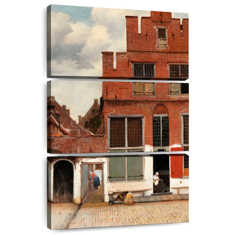 Lilie la petite rue - 1658, H 32 po x l 20 po