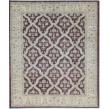 Ziegler Hand-Knotted High-Quality Brown and Beige Area Rug
