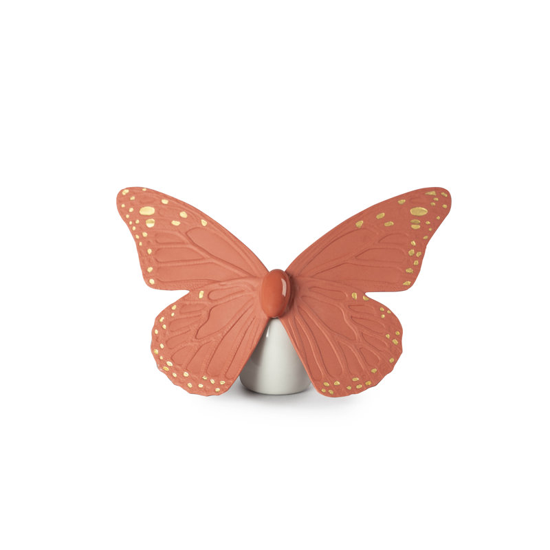 Figurine papillon, Corail