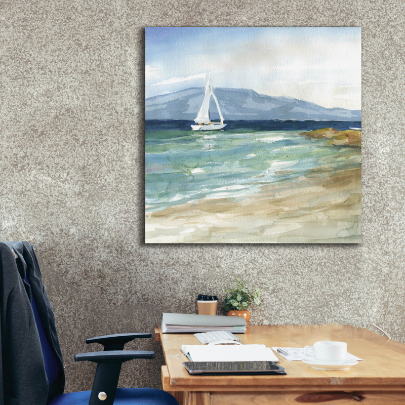 «Come Sail Away» par Carol Robinson, H 37 po x l 37 po x P 1,5 po