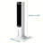Evaporative Air Cooler Quiet Cooling Fan Swamp Cooler With Water Refilling, 4 Ice Boxes Remote Control 100° Oscillation 3 Speed And 3 Wind Type For Home Office, More Cold Tower Fan