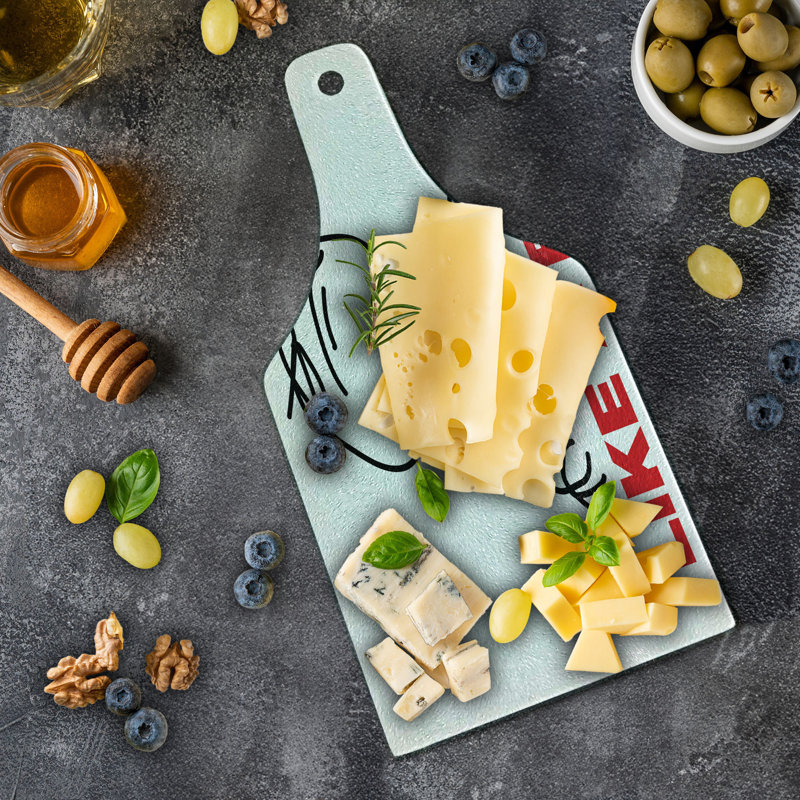 Funny Stickman Meme Tempered Glass Cutting Board