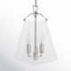 3 Light Metal Dimmable Bell Chandelier
