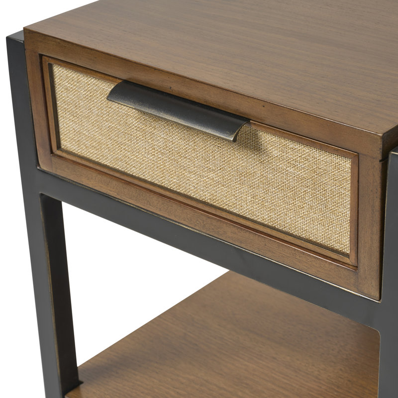 Sonoran Rectangular Side Table, 24" H x 16" W x 22" D