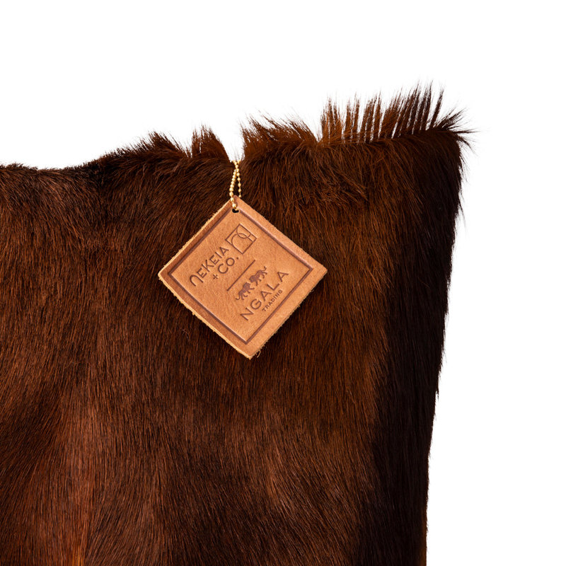 Kinshasha - Springok Pillow, Brown/Chocolate