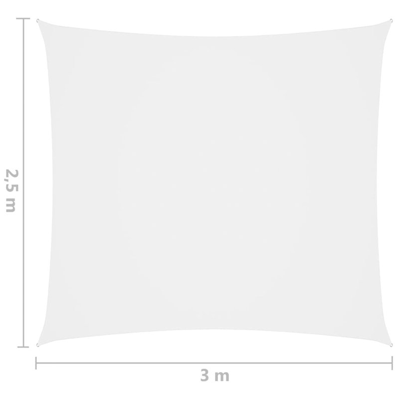 Aadilynn 2.5m x 3m Rectangular Shade Sail