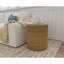 Table d'appoint ronde brun clair Burma (table basse incluse seulement)