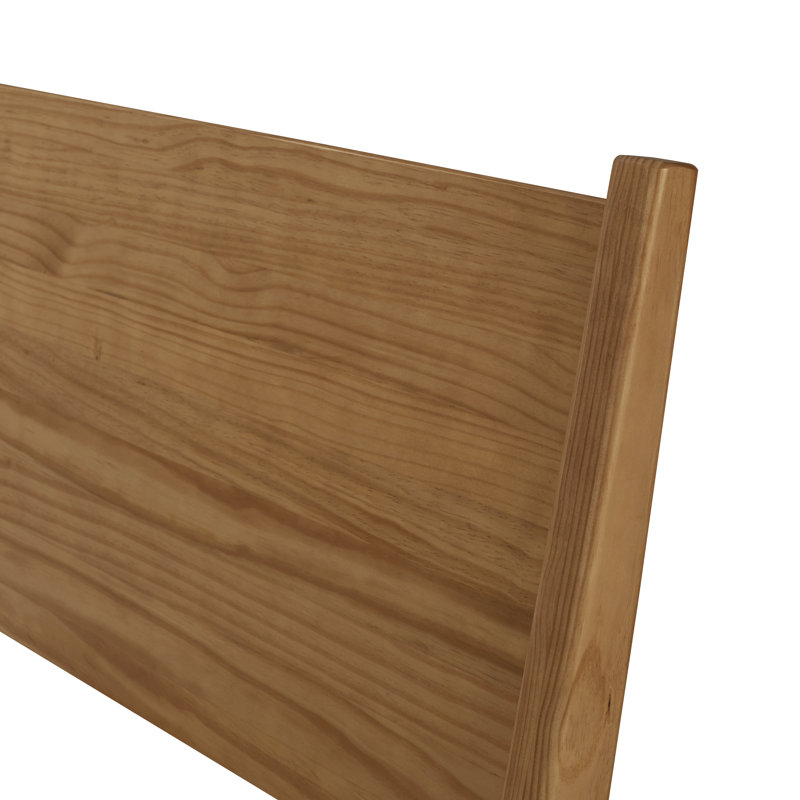 Lit plateforme Ashlie, Castanho, Lit double