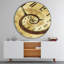 Endless Time Spiral - Horloge murale moderne-34140912