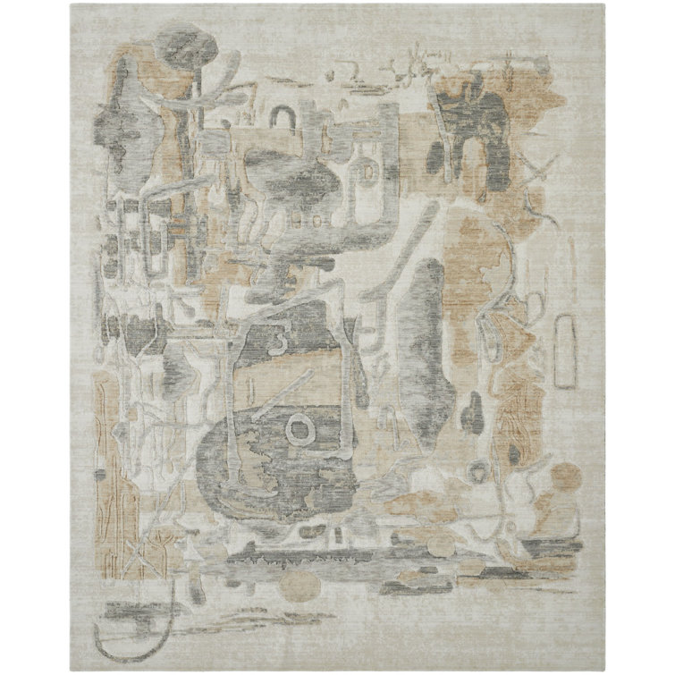 Hargun Wool Handcrafted Area Rug