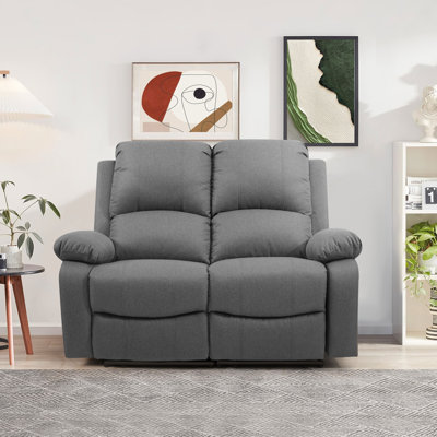 Andelko 2 Seater Linen Electric Reclining Sofa