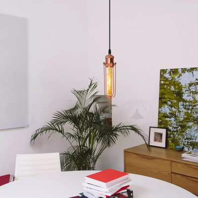 1 - Light Caged Pendant
