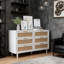 Commode de chambre en rotin 6 tiroirs-726385272