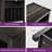 Braeson 31.6'' H Media Shelves Cabinet with LED Lights & Power Outlets-1834351311