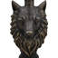 Table d'appoint tête de loup