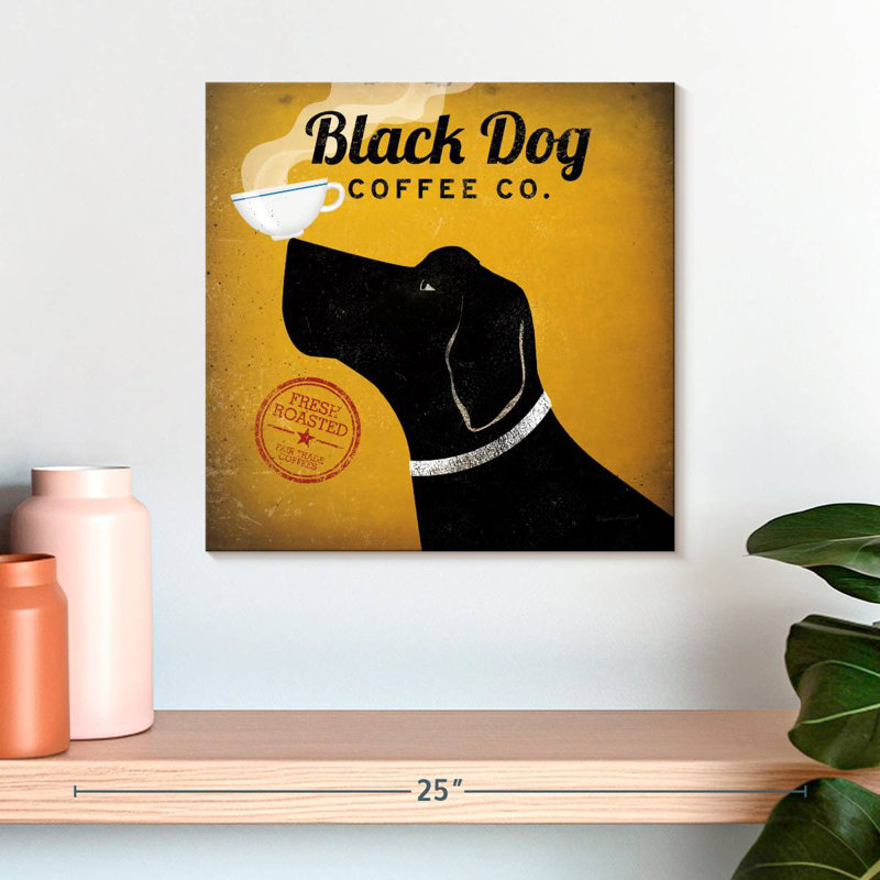 Tergel Black Dog Coffee Co, H 16 po x l 16 po