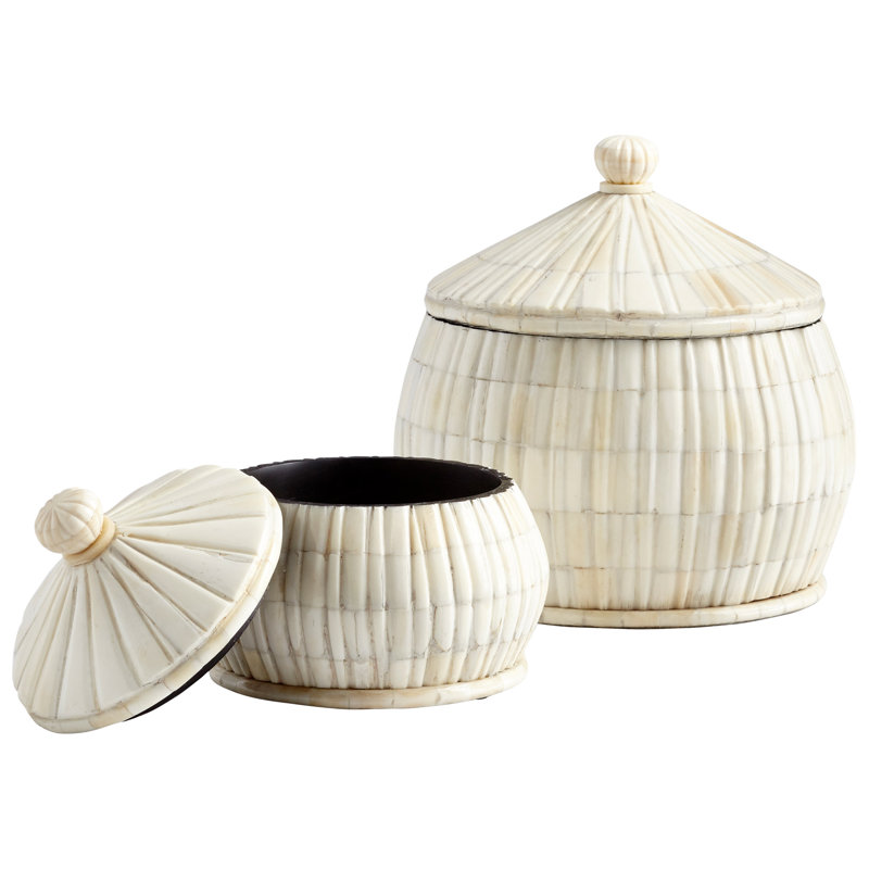 Boîte décorative For Keeps, H 6,25 po x l 5,75 po x P 5,75 po