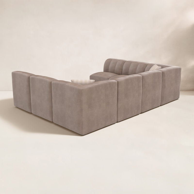 Praia 124" Ultraleather Outdoor U Sectional