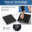 Square Digital Bathroom Scale - Black-130116240