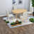 Extendable Wood Dining Table Sets(must Include Both Table And Chair)
