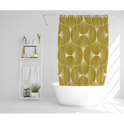 Jovita Polyester Shower Curtain Set