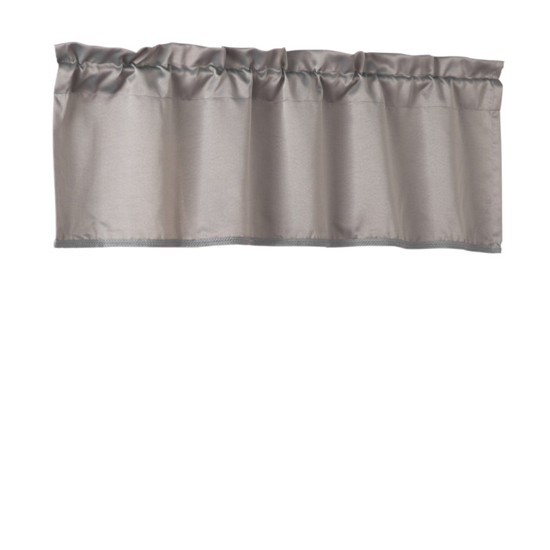 Cantonnière à passe-tringle Wayfair Basics®, Acier