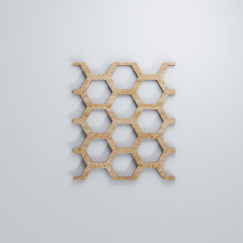 Panneaux muraux Westmore, Chêne rouge, H 23 3/8 po x l 15 1/2 po x P 1/4 po
