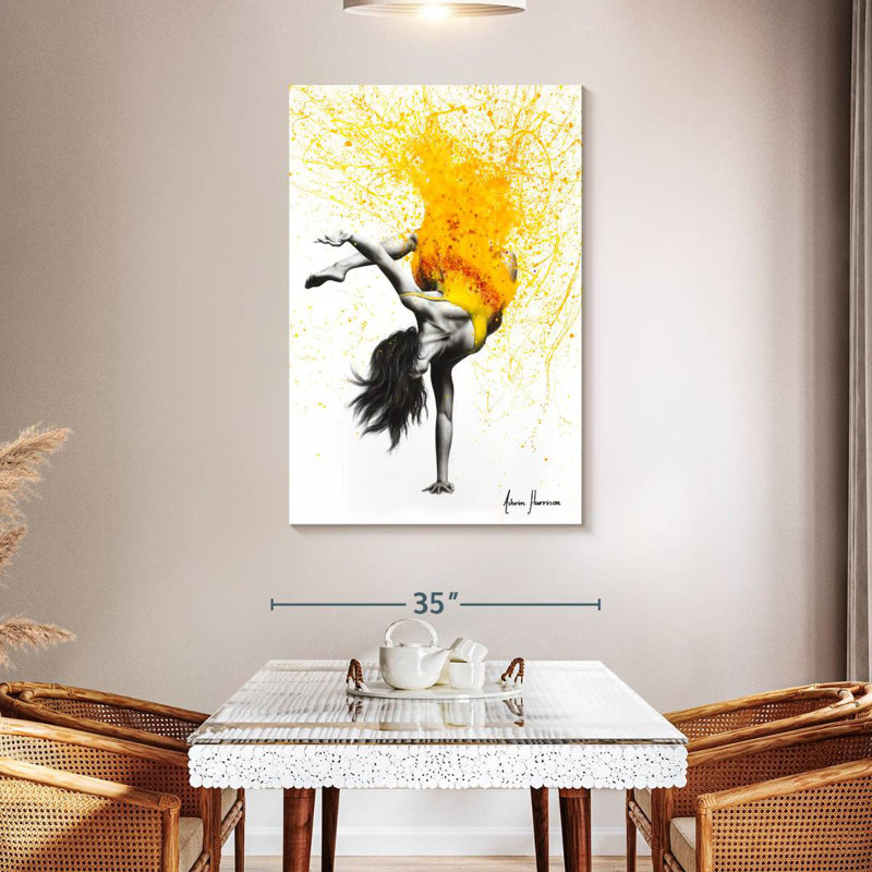 Enn Break Into Dance, 48" H x 32" W