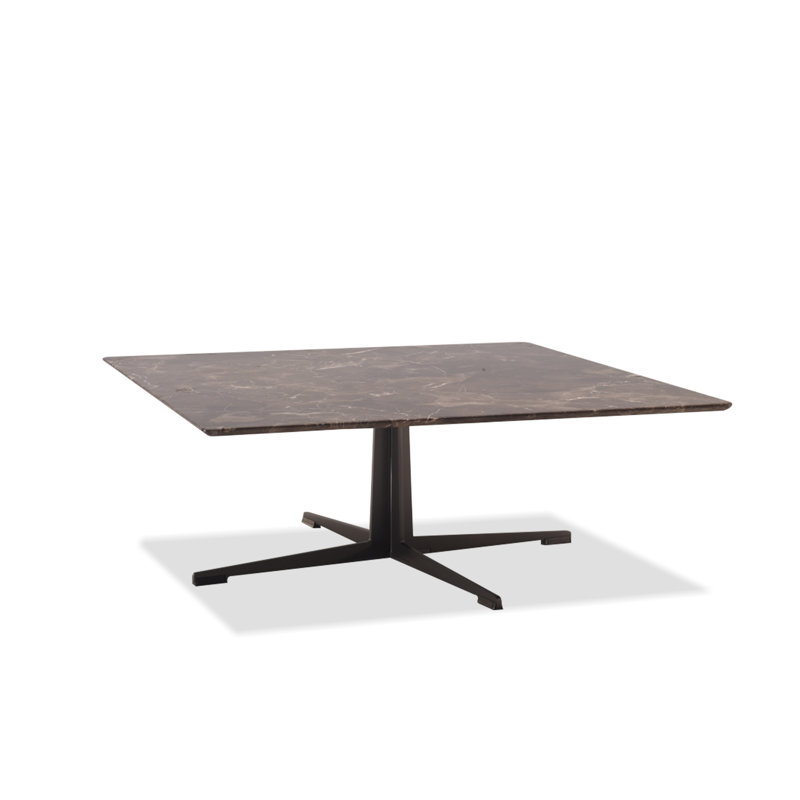 Table basse à piédestal