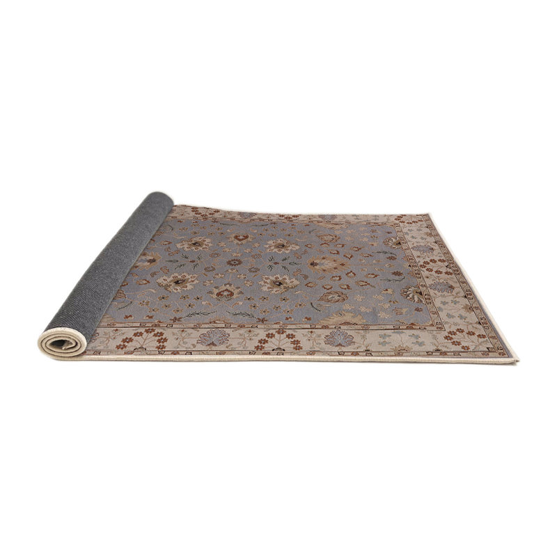 Tapis oriental brun / bleu Laurits, Rond 4 pi