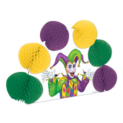 Mardi gras gras au-dessus de la pièce maîtresse Finkelstein