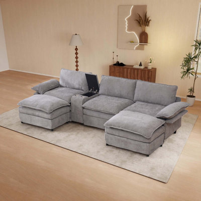 Modular Sectional Sofa, Multifunctional Living Room Furniture
