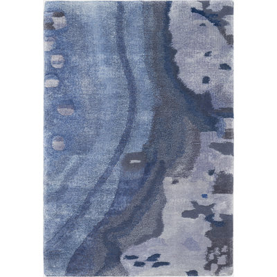Viscose Abstract Indoor Rug